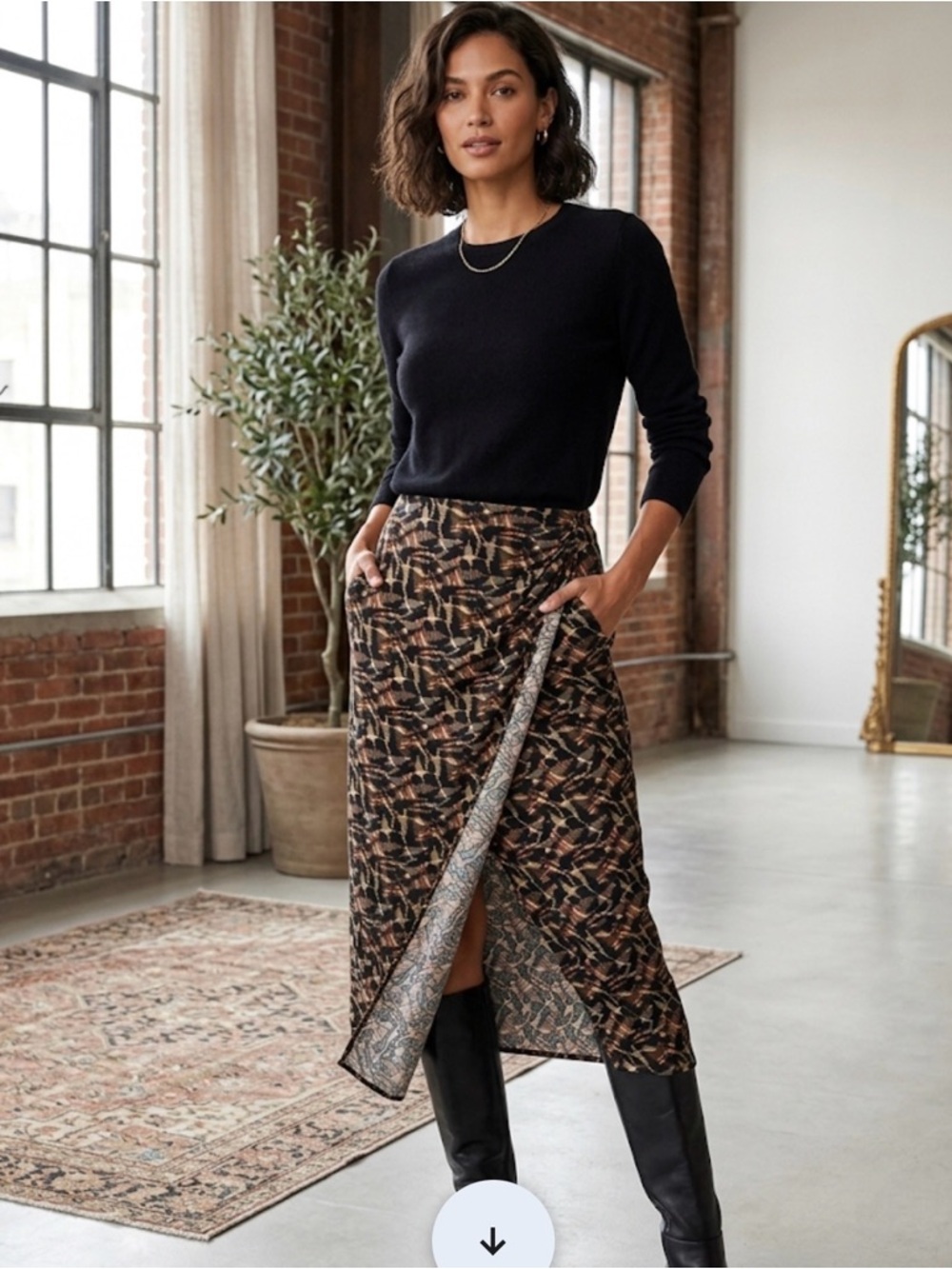 Jason Wu midi skirt